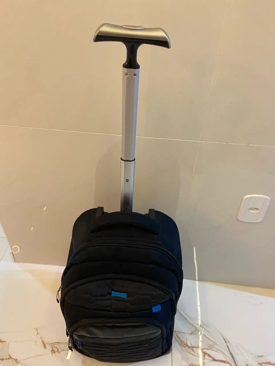 Mochila carrinho e costas da Sestini - Foto 5
