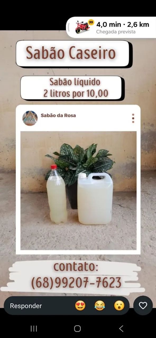 Sabão Caseiro