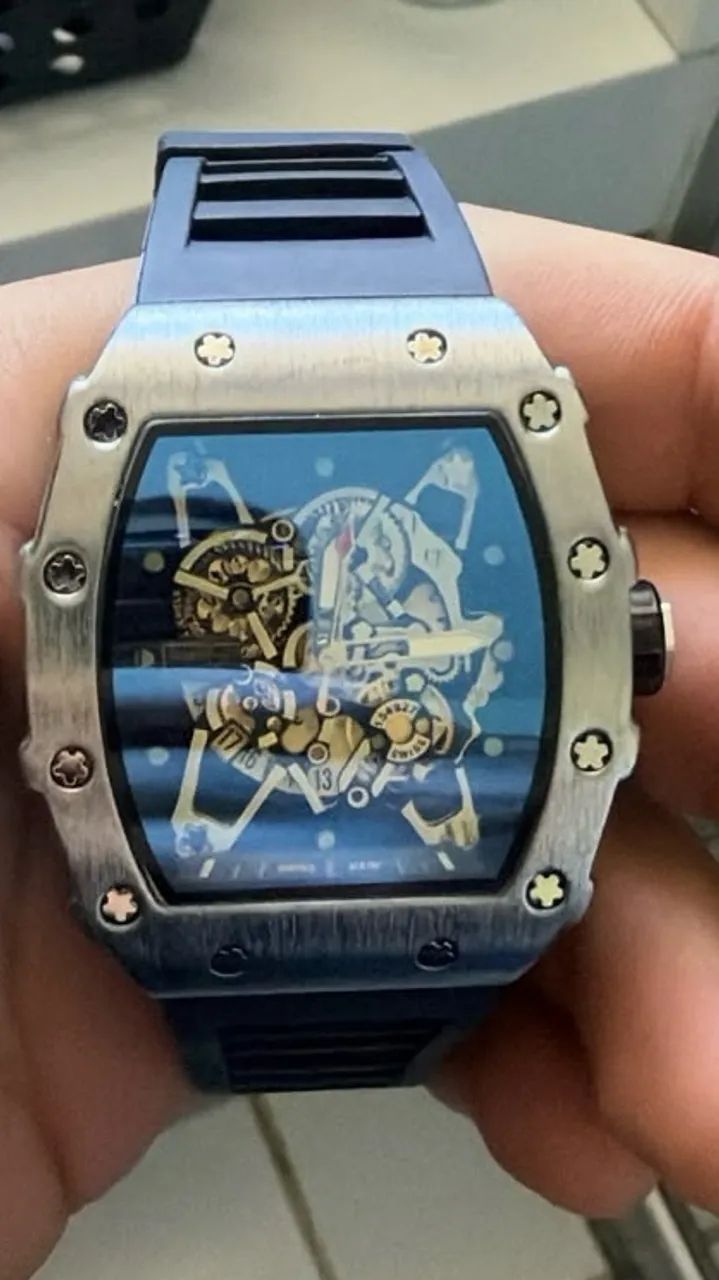 Relógio richard mille suíço 