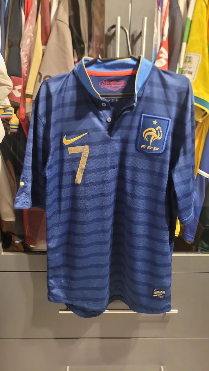 Camisa França 2012 RIBERY 