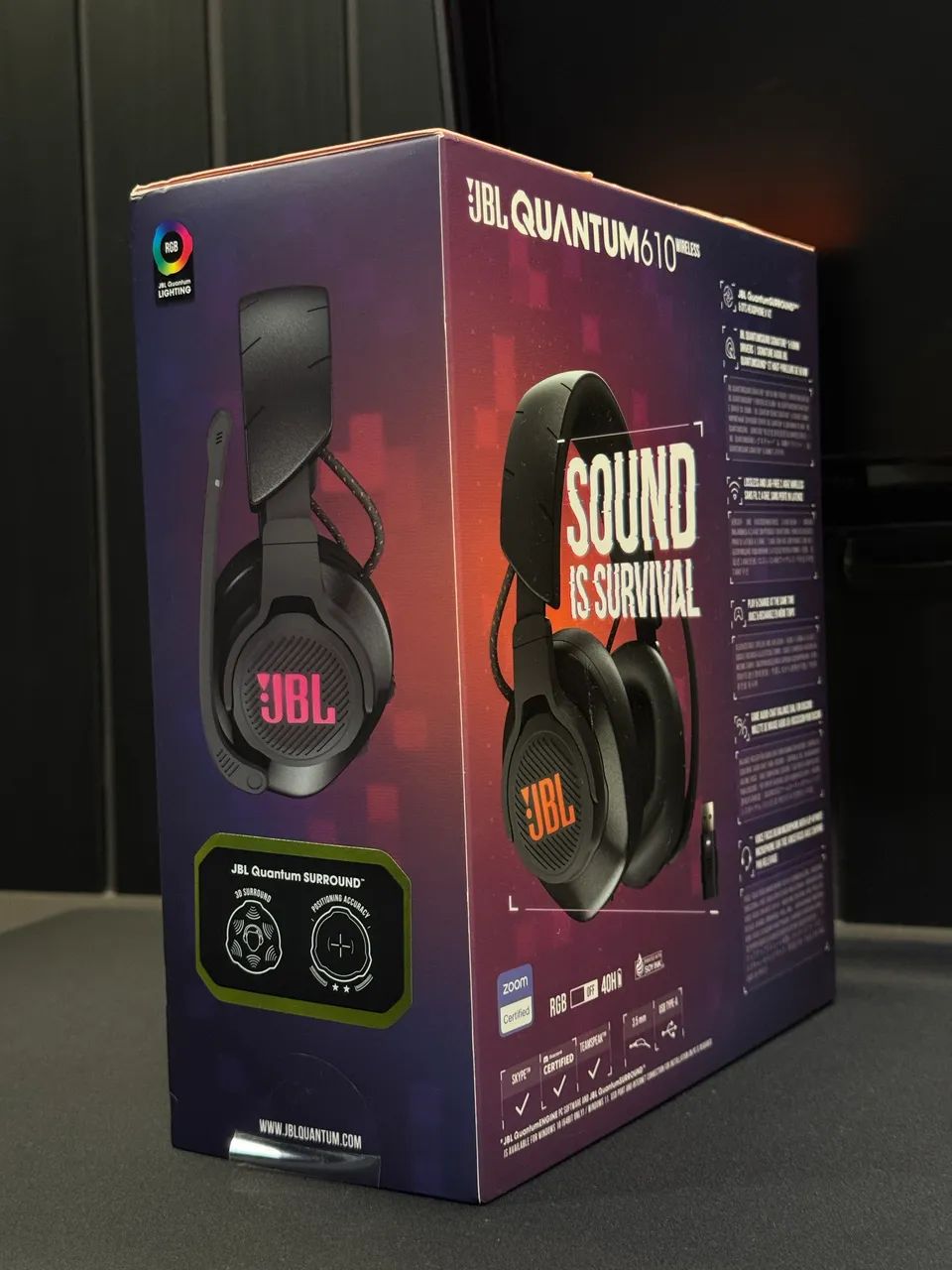 ? JBL Quantum 610 Wireless - Praticamente Novo - Foto 3