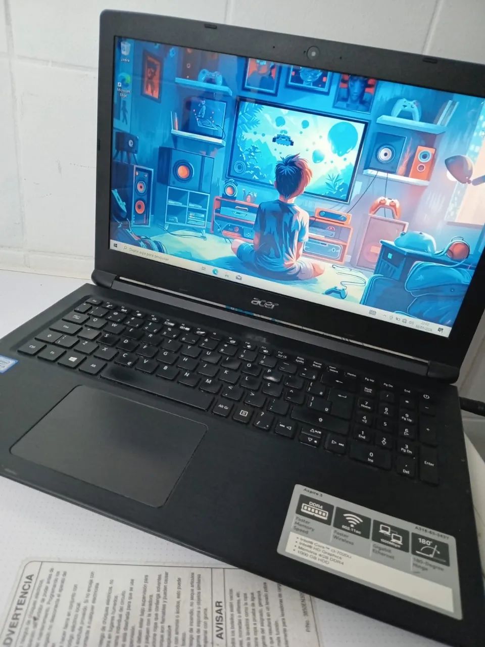 Notebook core i3 oitava geração 