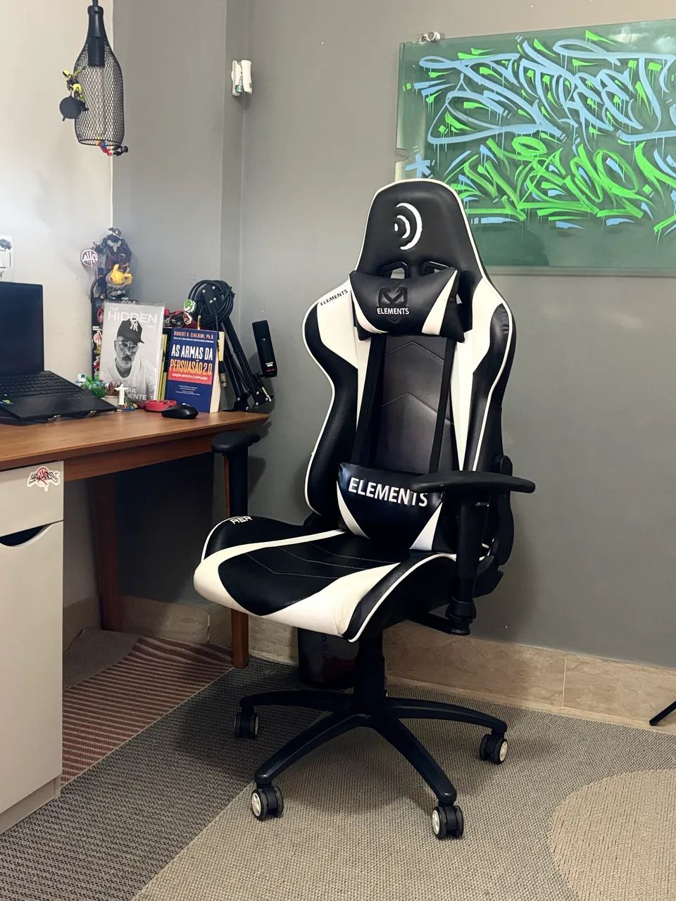 CADEIRA GAMER ELEMENTS VEDA AER  - Foto 2