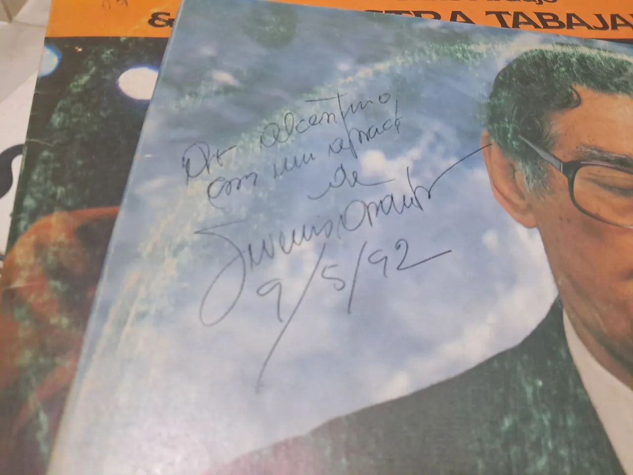 Disco vinil autografado pelo maestro Severino Araújo  - Foto 3