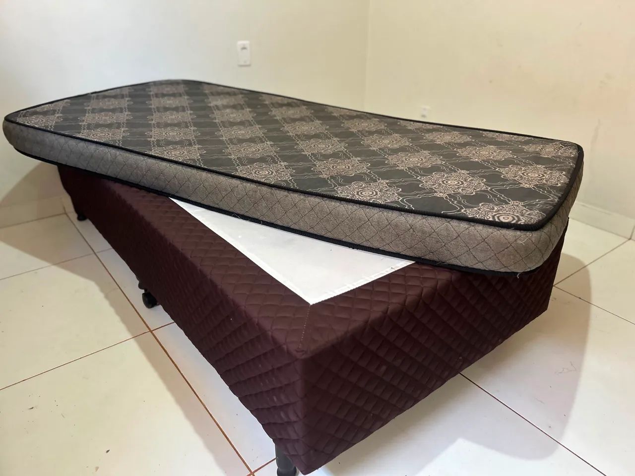 CAMA BOX DE SOLTEIRO  - Foto 3