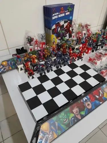 Xadrez Marvel original planeta deAgostine completo!**** - Foto 5