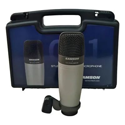  Vendo Microfone Samson C01 Condensador! - Foto 2