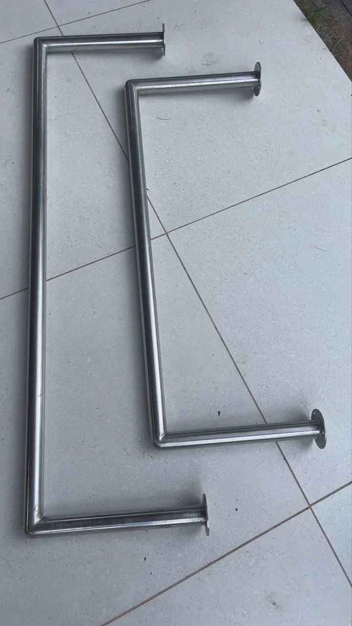 Arara de parede em inox - Foto 2