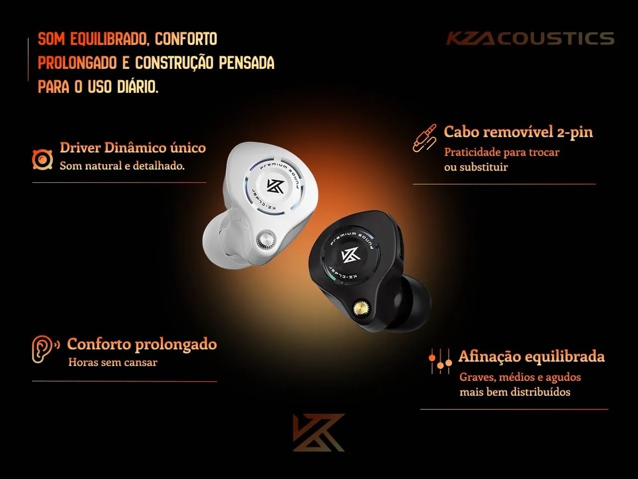 Fone KZ Eldar - Foto 2