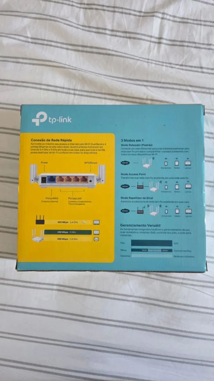 Roteador TP-Link Archer C21 AC750 - Foto 3
