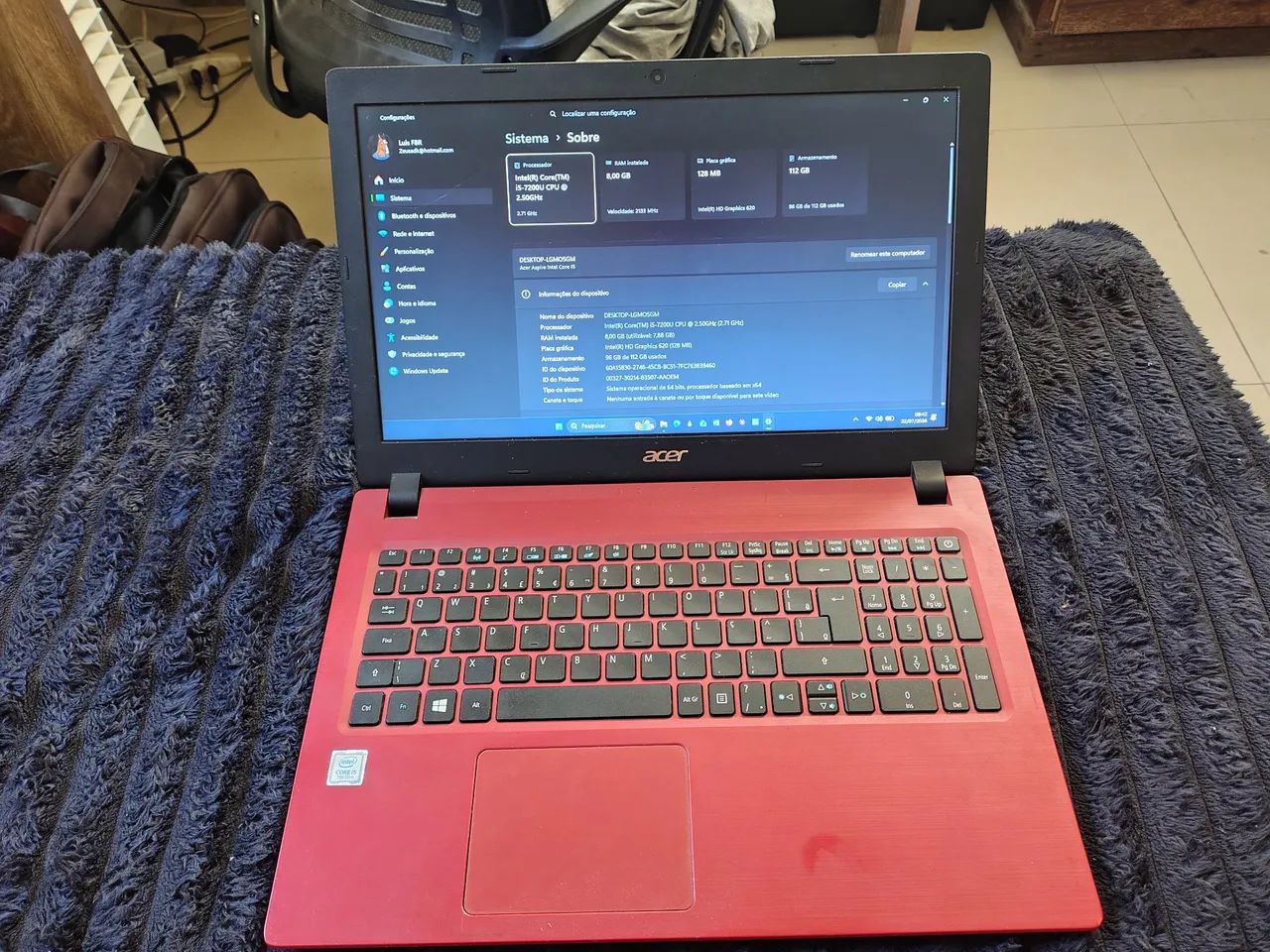 Notebook acer para estudos e trabalho - Foto 3