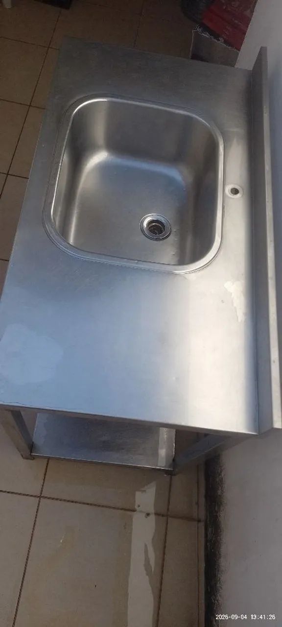 Vendo pia de inox em bom estado  - Foto 4