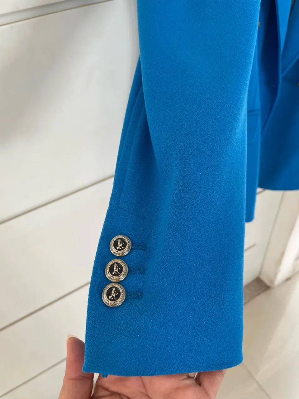 Blazer Zara Azul - Foto 2