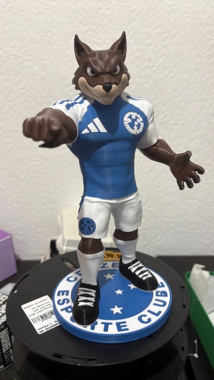 Action figure do Cruzeiro 