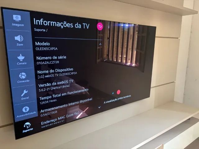 Oportunidade - TV LG OLED 65' MODELO CX - Foto 4