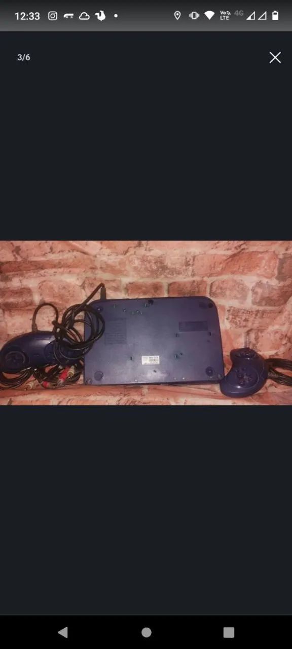 Master sistem compact 132 jogos funcionando  - Foto 3