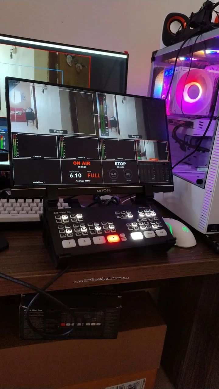 ATÉM MINI PRO NOVO NA CAIXA  - Foto 5