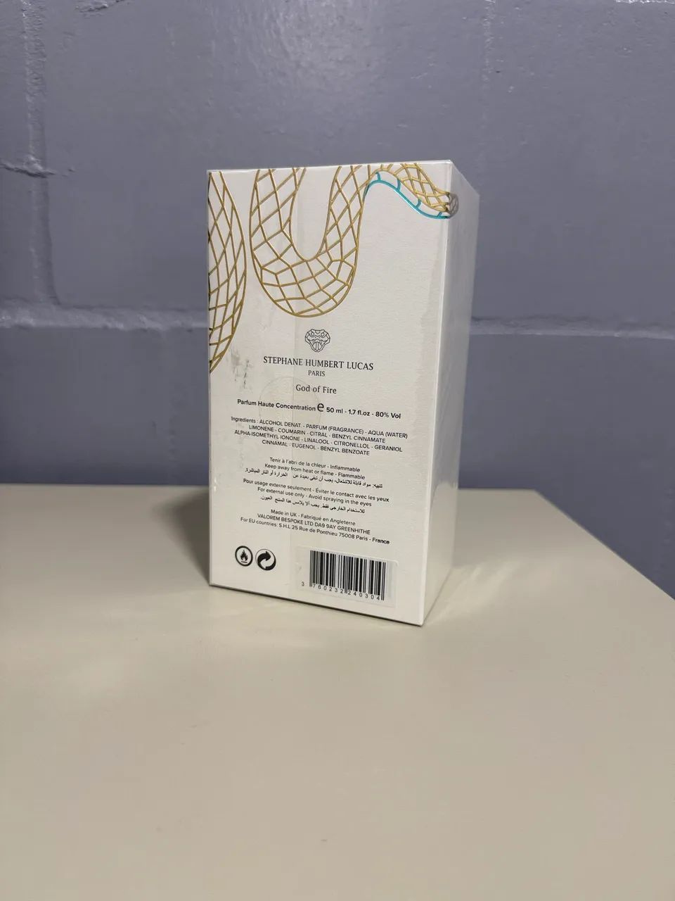 God of fire 50ml lacrado - Foto 3
