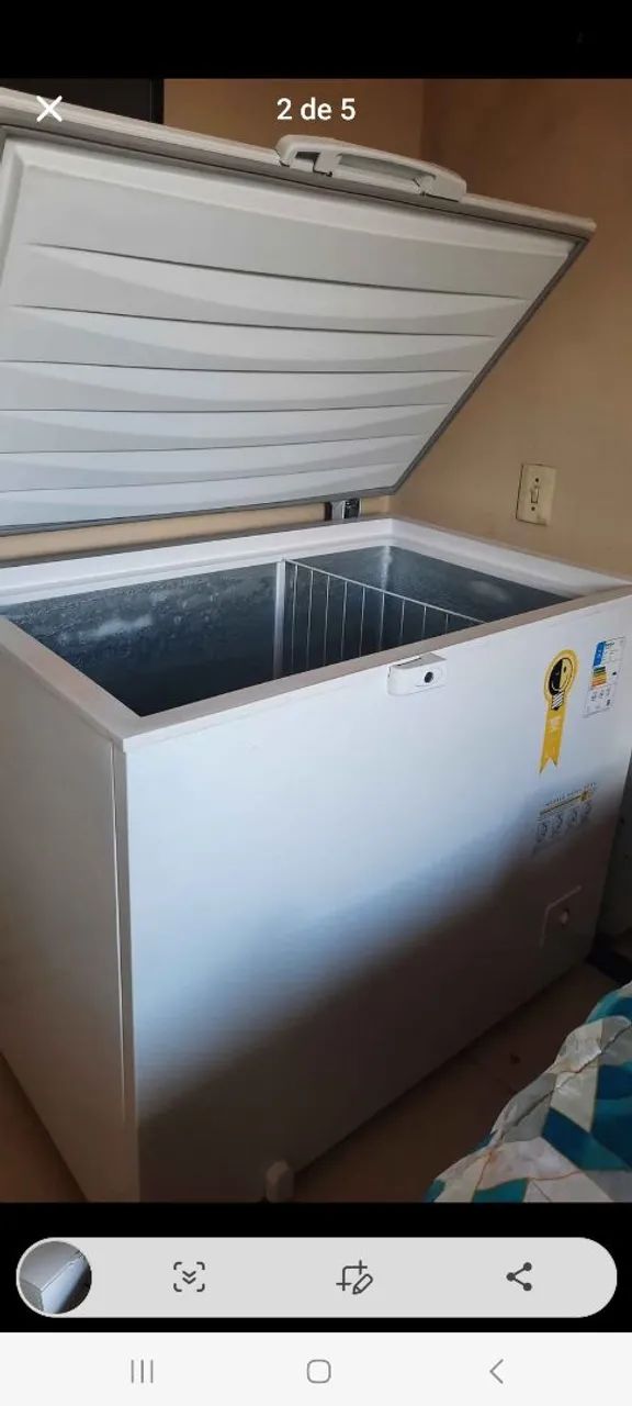 Freezer usado apenas 4 meses  - Foto 3