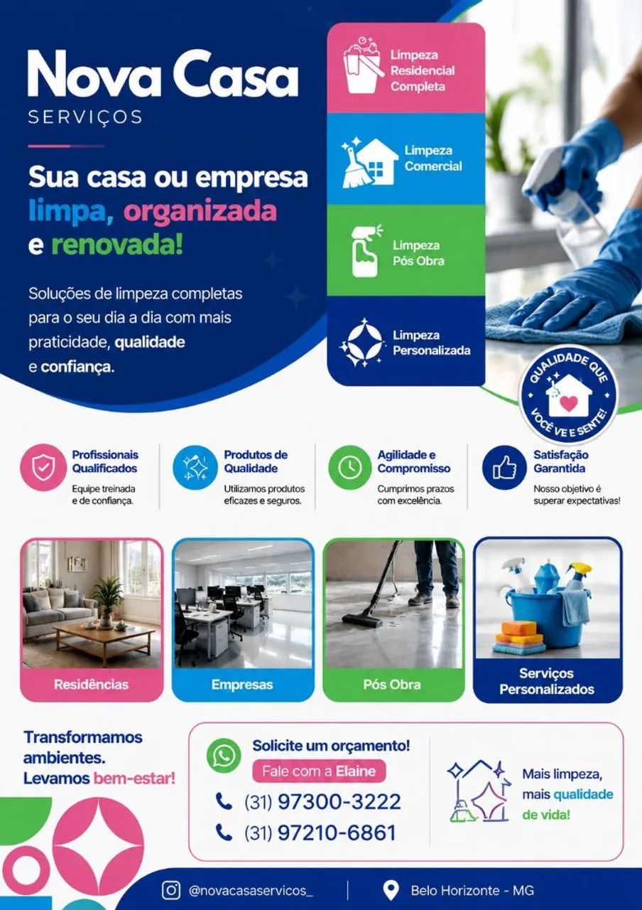 Nova casa serviço