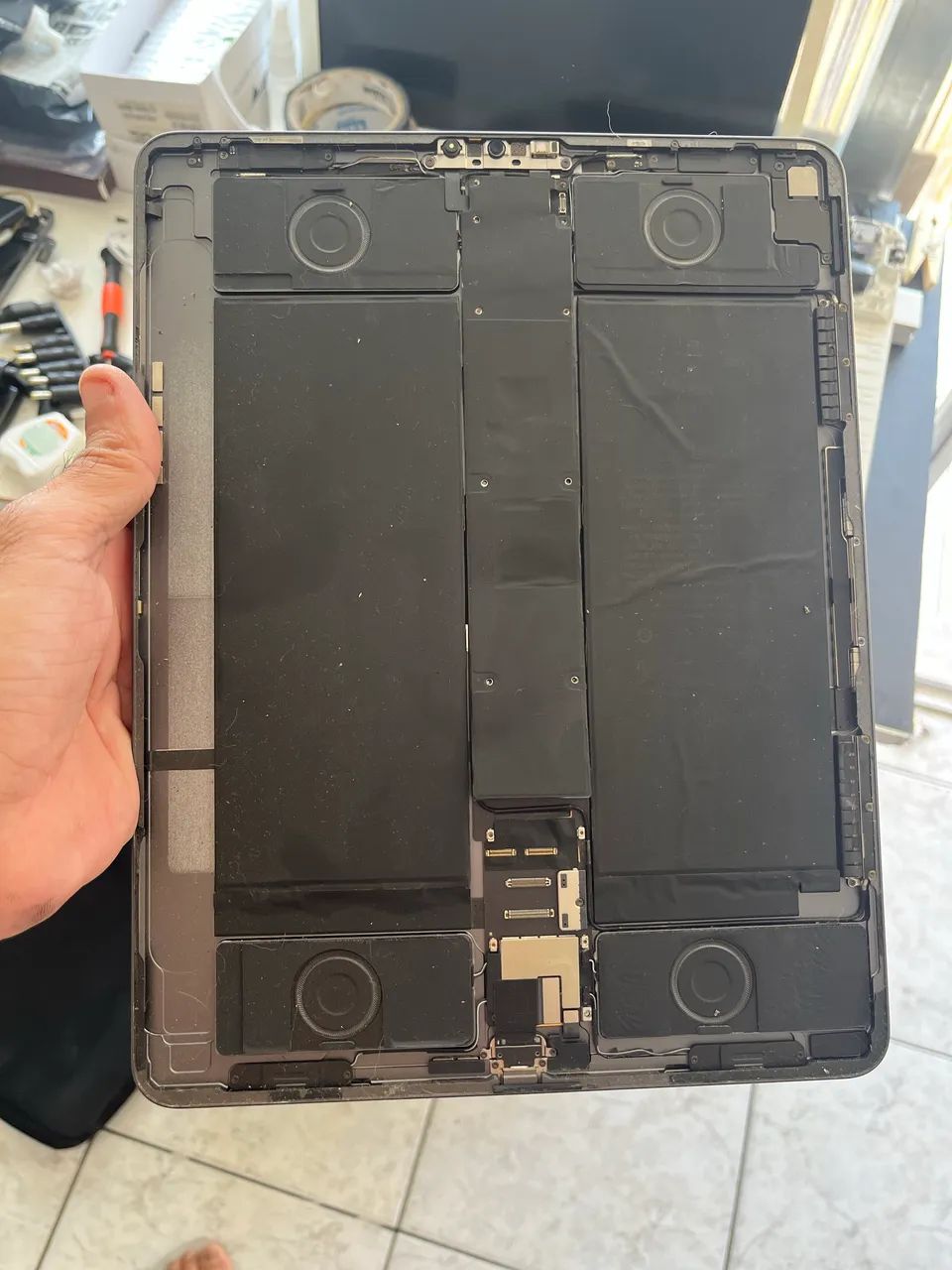 Peças ipad pro com placa ruim!!! - Foto 3