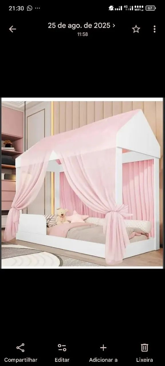 Desapego Cama montessoriana 