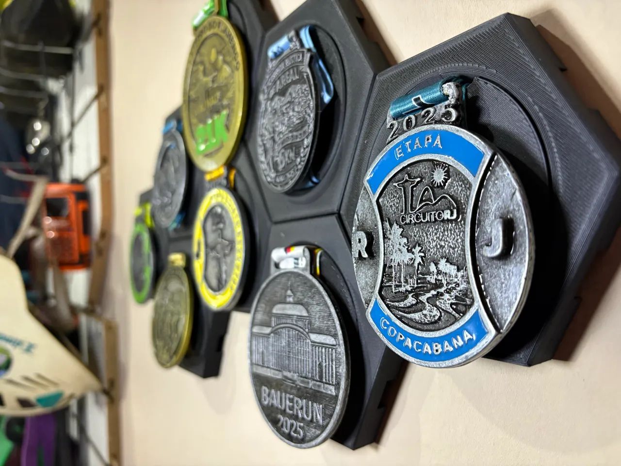 Suporte de Medalhas Multi encaixe  - Foto 4