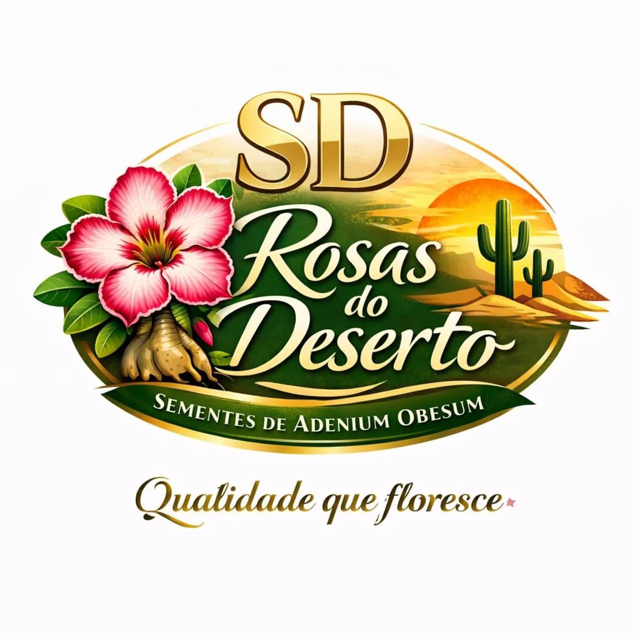 Kit com 10 Mudas de Rosa do Deserto - Foto 3