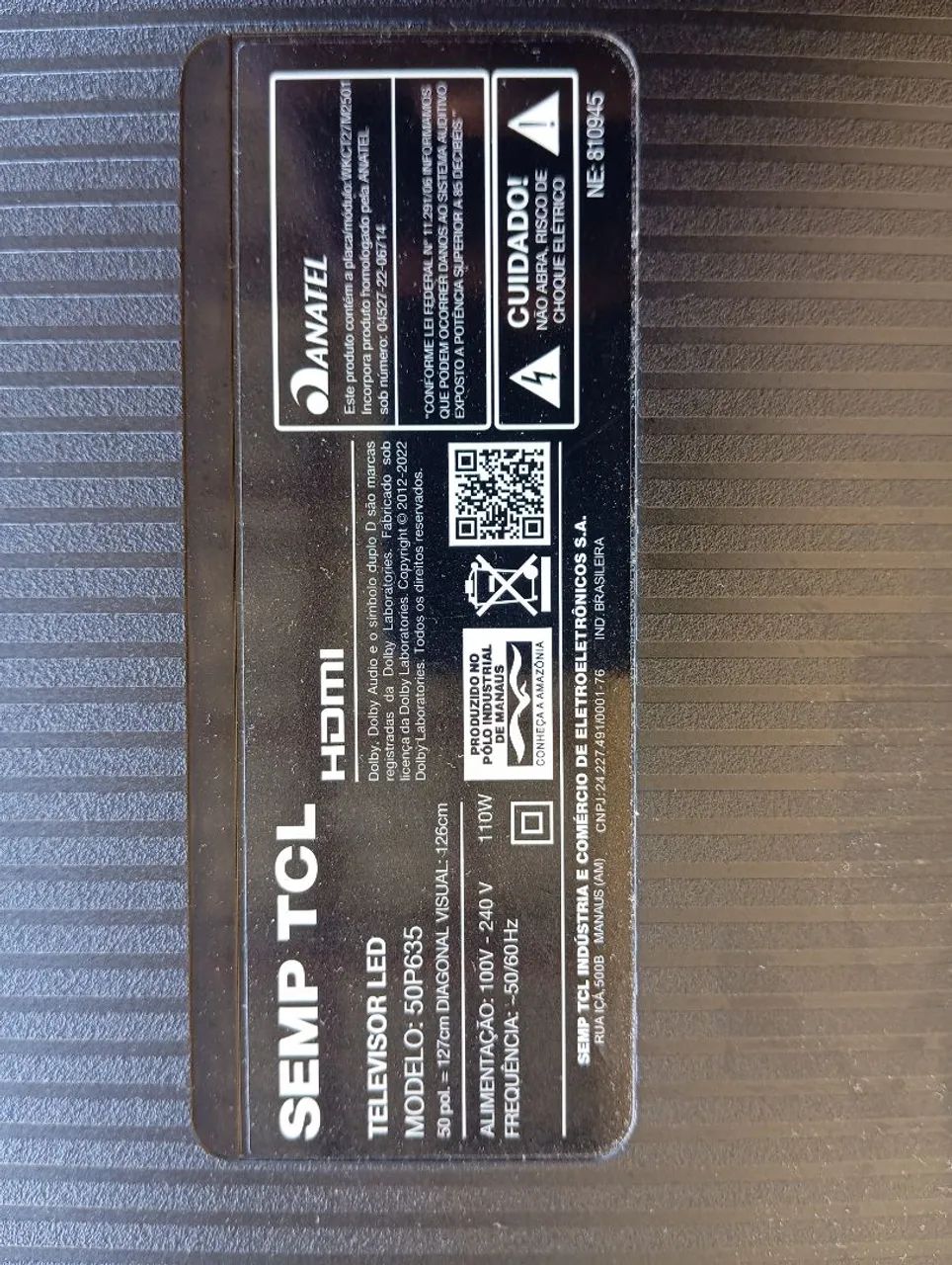 Televisão TCL 50 polegadas - Foto 4
