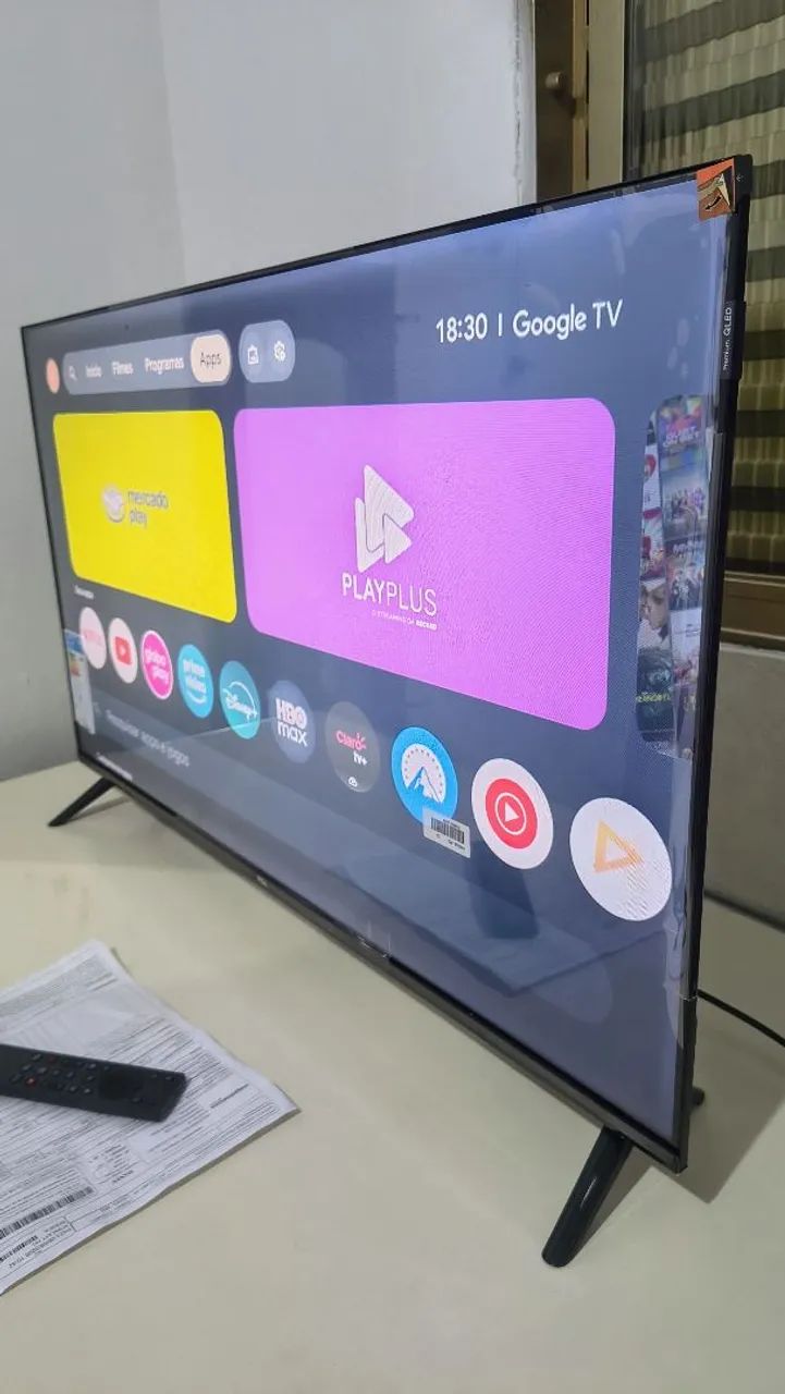 Smartv 40 Led nova nf entrego troco celular  - Foto 5