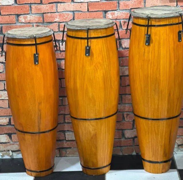 Kit Atabaque Profissional Feito com Pinos - Pronta Entrega e Encomenda - Foto 2