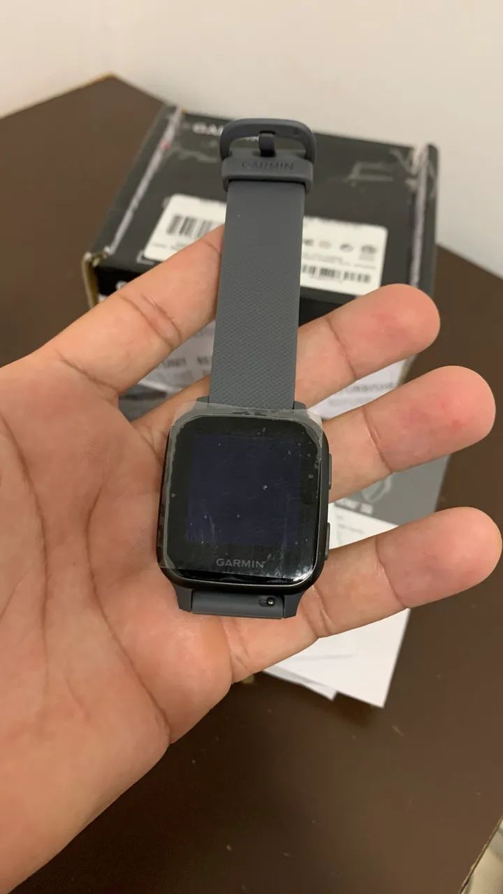 relogio smartwatch garmin venu sq black - Foto 5