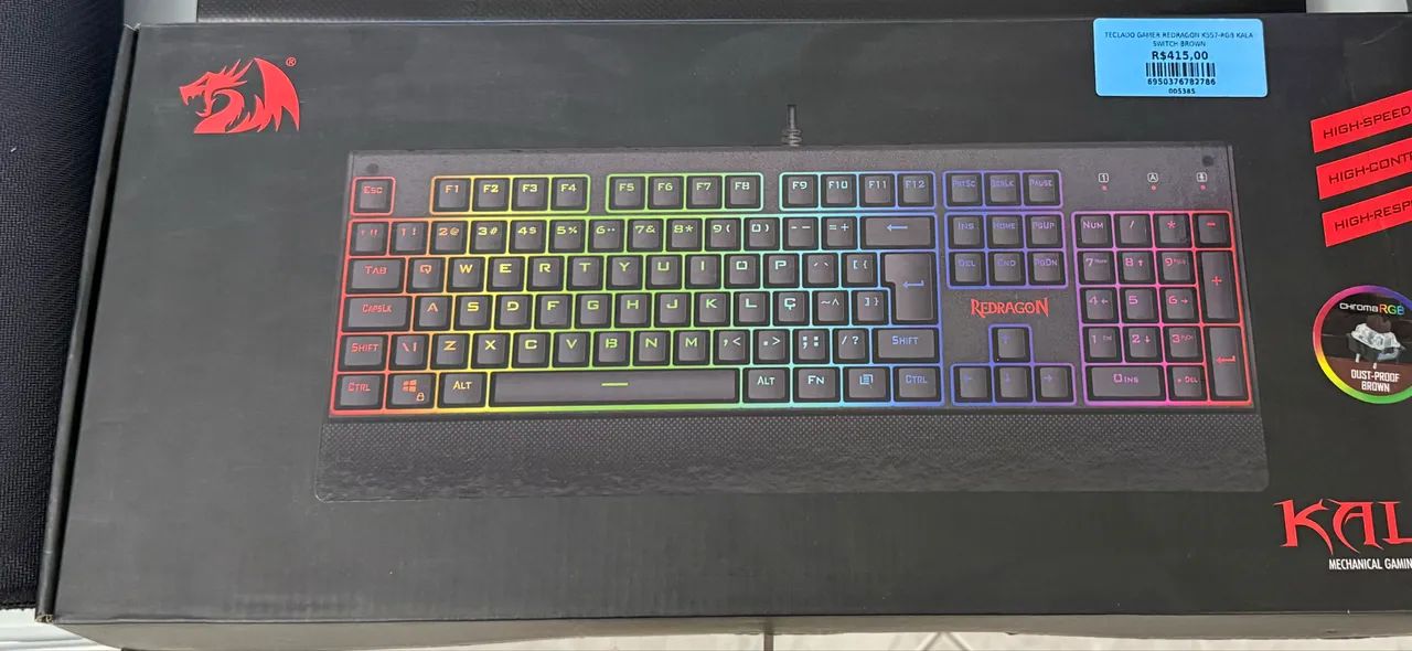 Teclado Kala Redragon - Oferta Imperdível - Foto 2