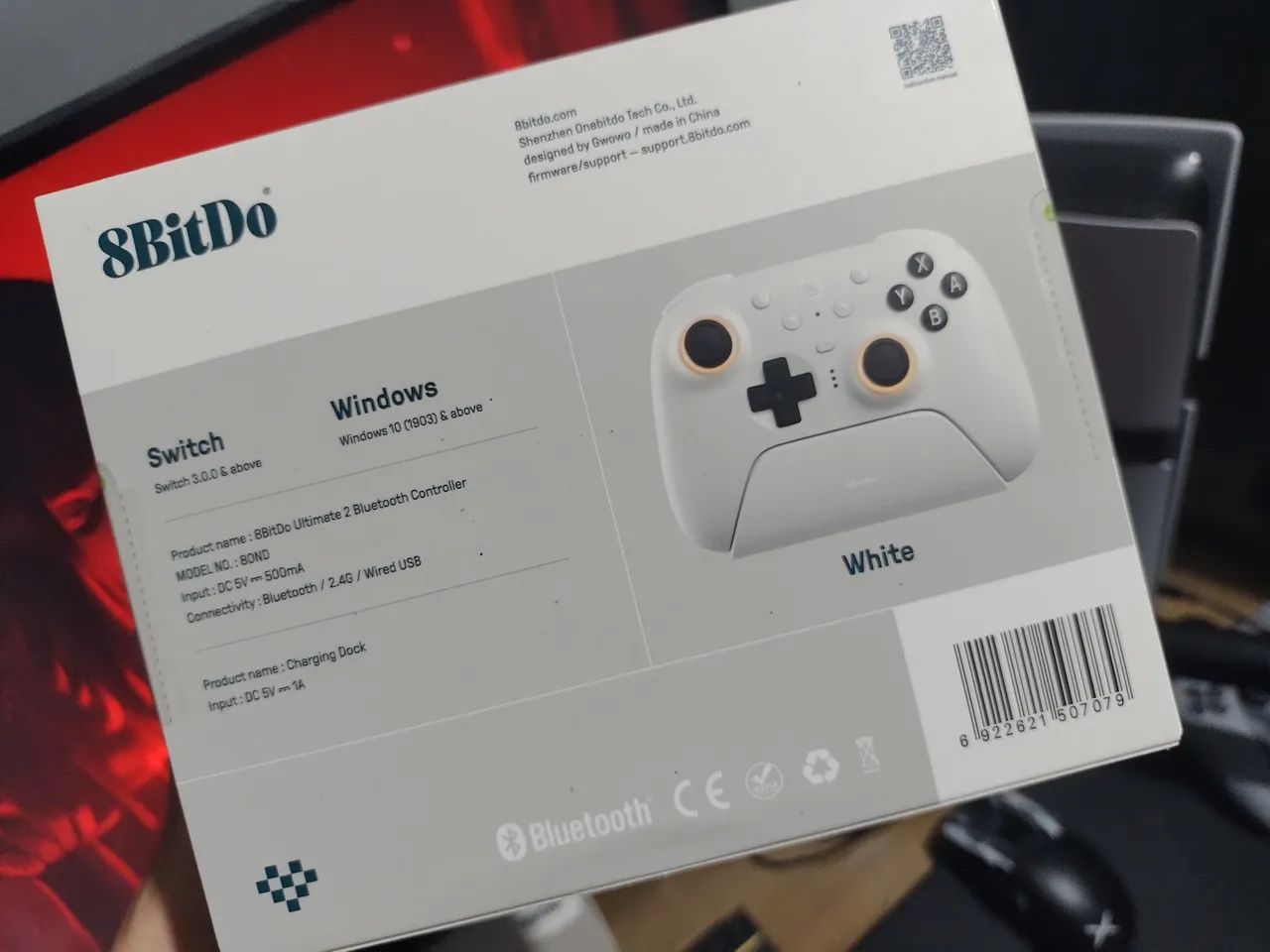 Controle 8bitdo ultimate 2 layout Nintendo Switch e pc - Foto 2
