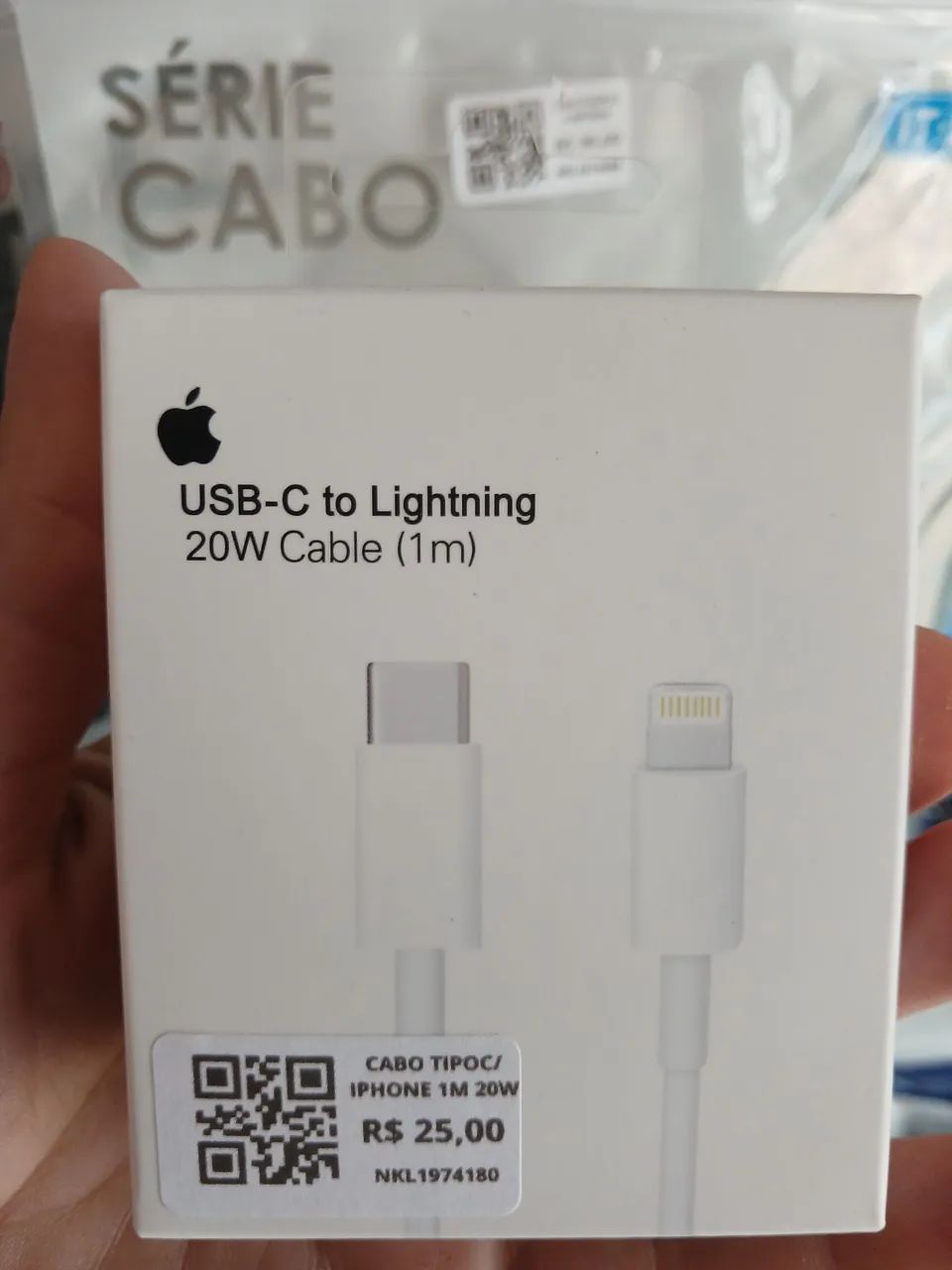 Cabo tipo-C para Iphone (20W) Cabo 1 metro