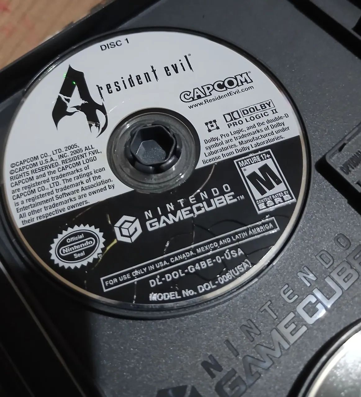 Resident evil 4 gamecube usado original - Foto 3