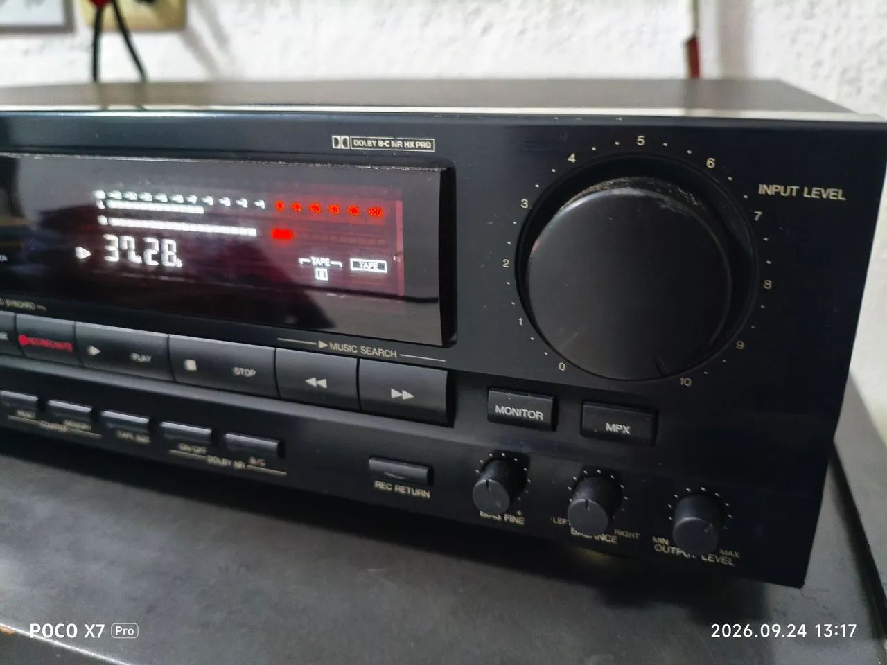 Tape deck 3 cabeças Denon DRM-740 - Foto 3