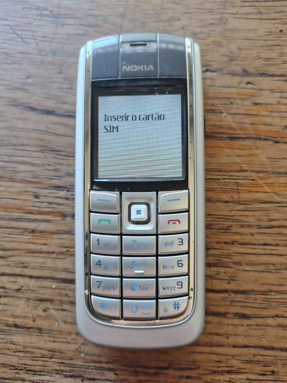 NOKIA 6020 RARIDADE+BATERIA - PARA PEÇAS