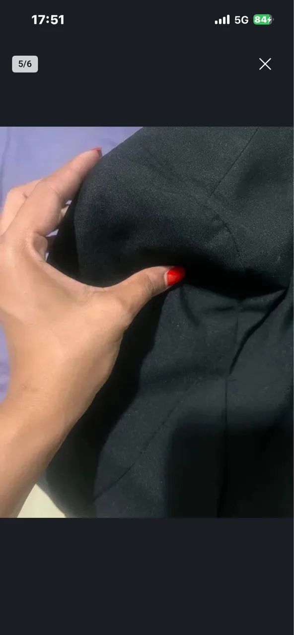 Terno Lindíssimo Forrado Masculino Preto  - Foto 4