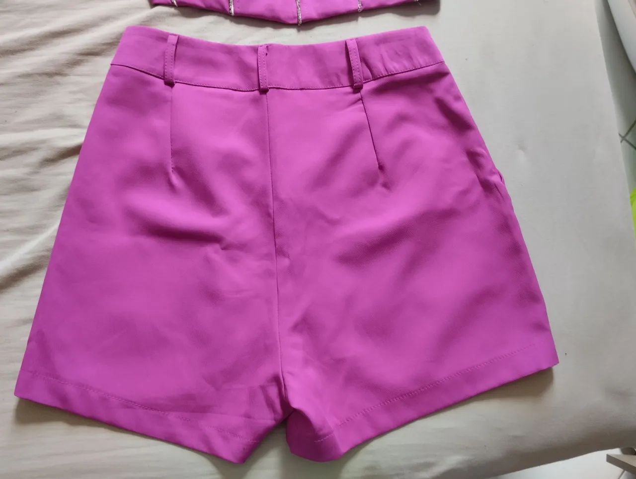 Cropped e shorts saia - Foto 3