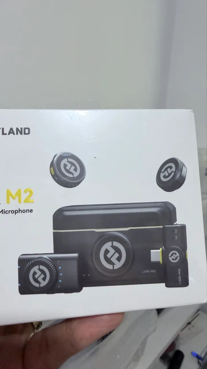 Microfone Lark M2 Duo combo / lacrado  - Foto 2