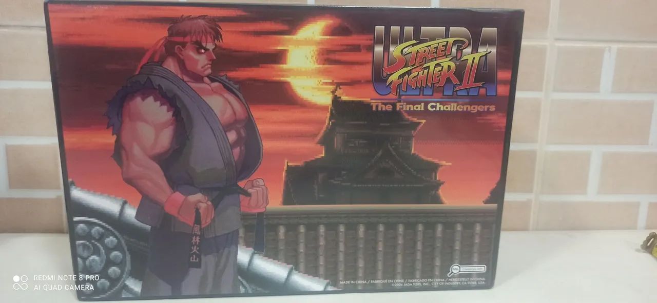 Evil Ryu Jada toys Street Fighter - lacrado - Foto 2