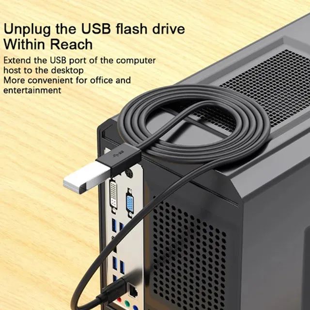 Cabo Extensor Usb 3.0 M/F 2 Metros It-Blue - Foto 3
