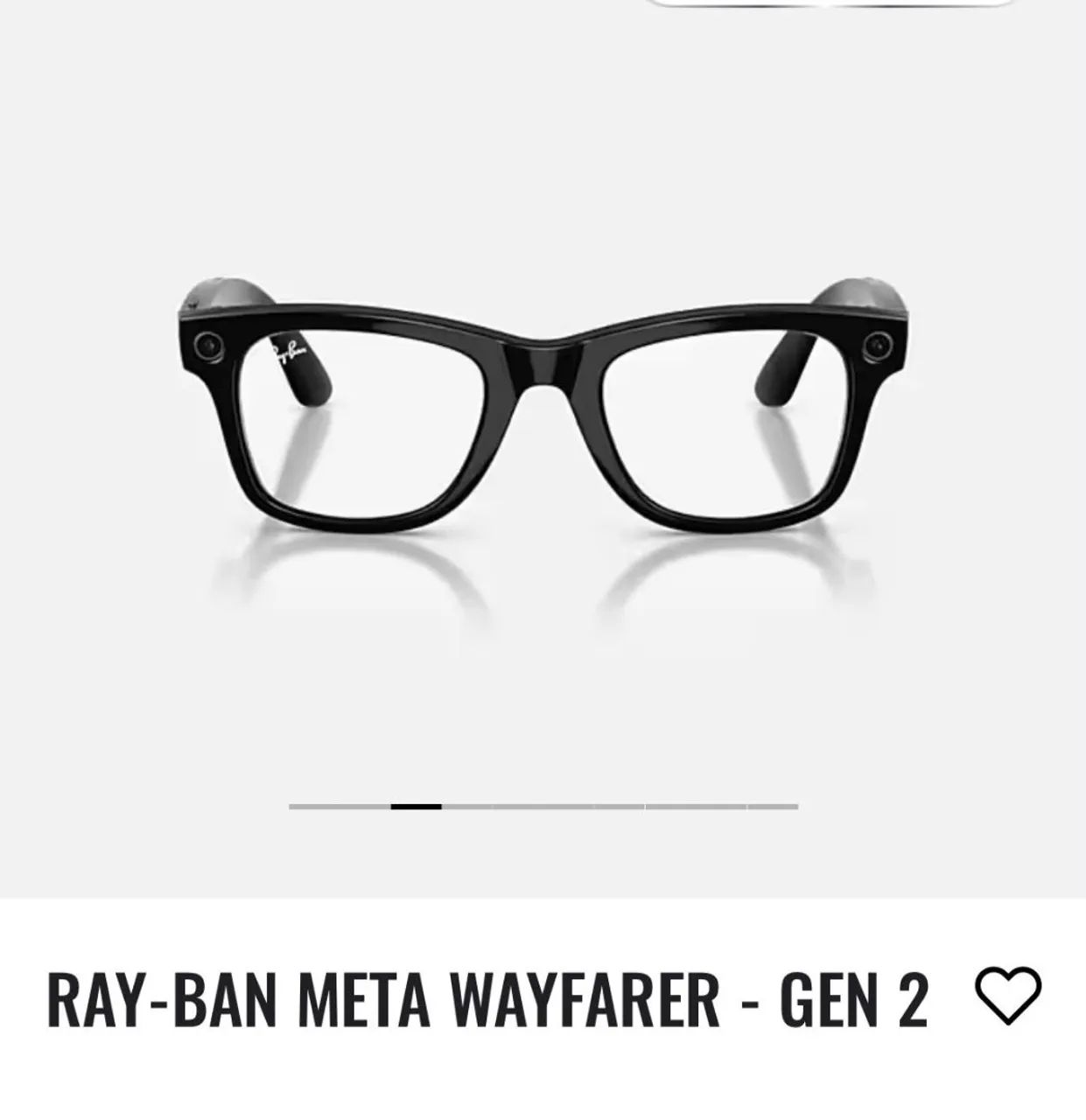 Óculos ray-ban wayfarer gen 2 - Foto 2