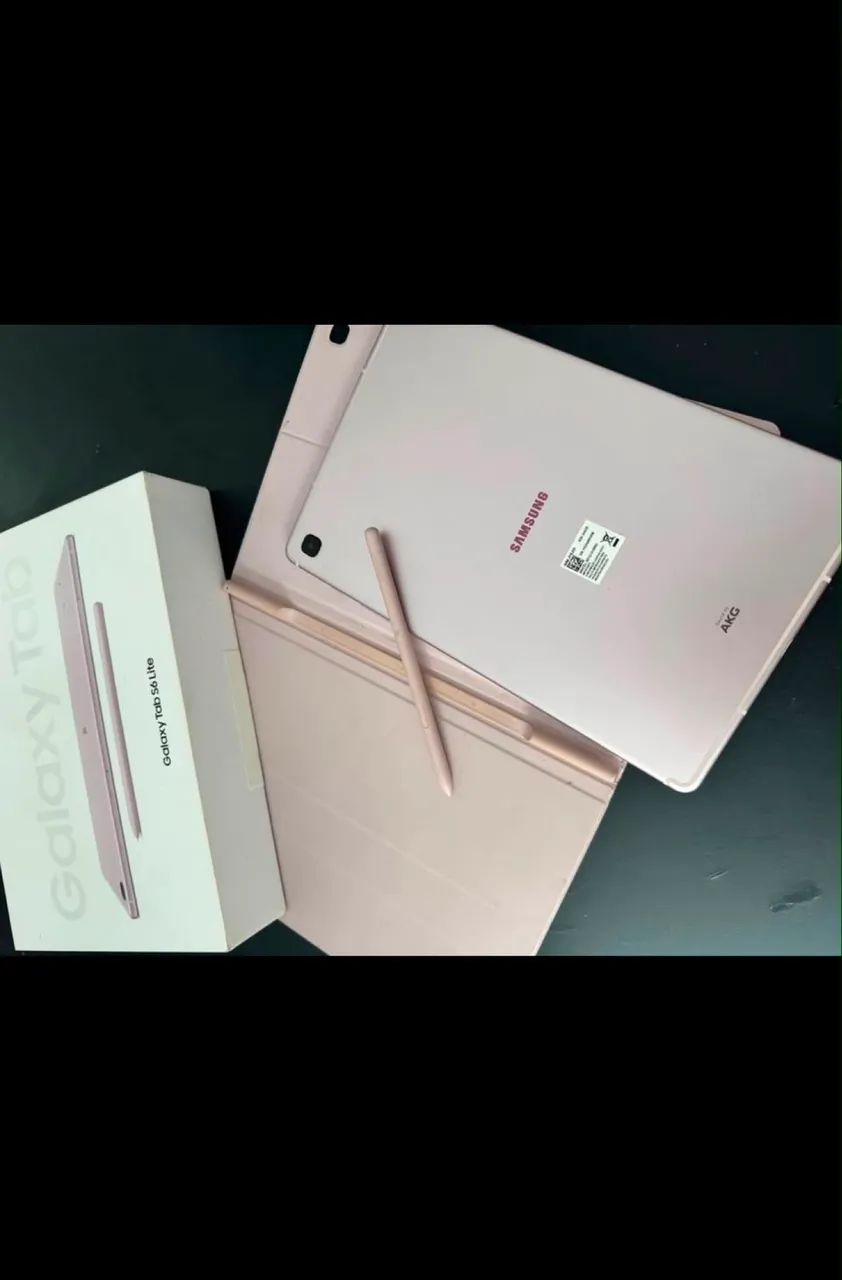 Tablet S6 lite impecável rosa  - Foto 2