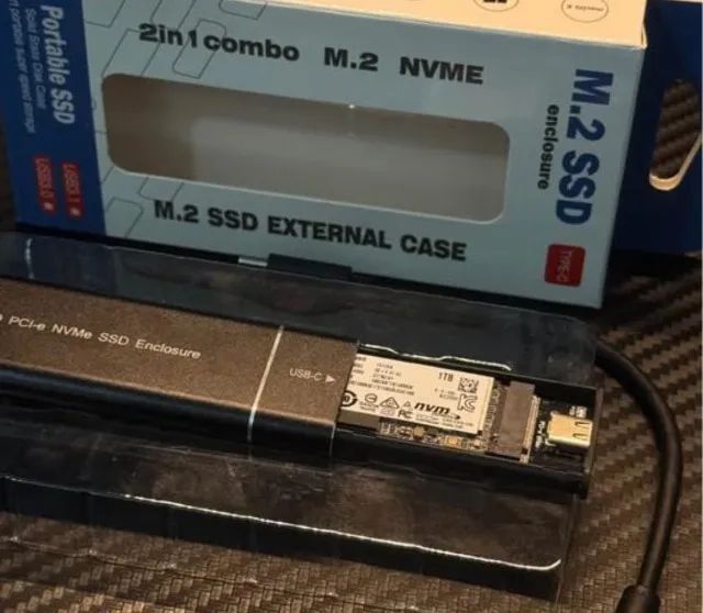 SSD 1TB Kingston (Acompanha case USB) - Foto 3