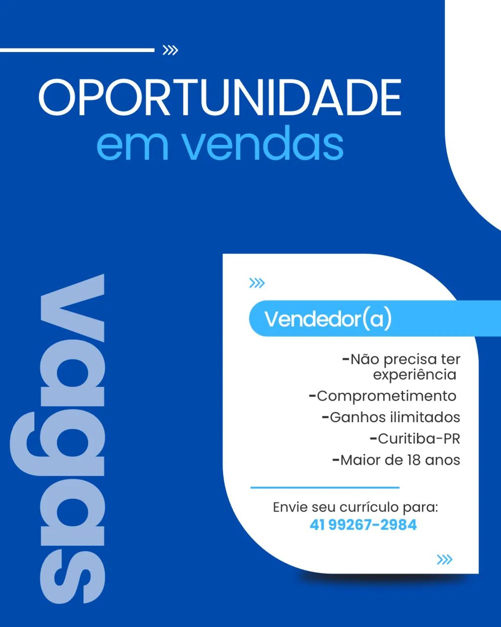 Vaga de emprego