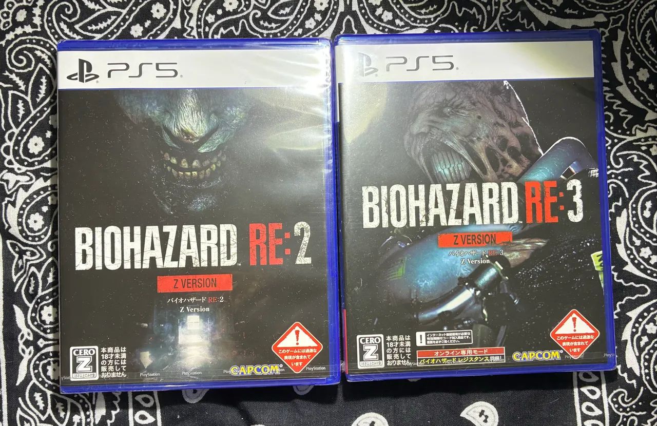 Resident Evil 2 e 3, Biohazard 2 e 3 ps4/ps5