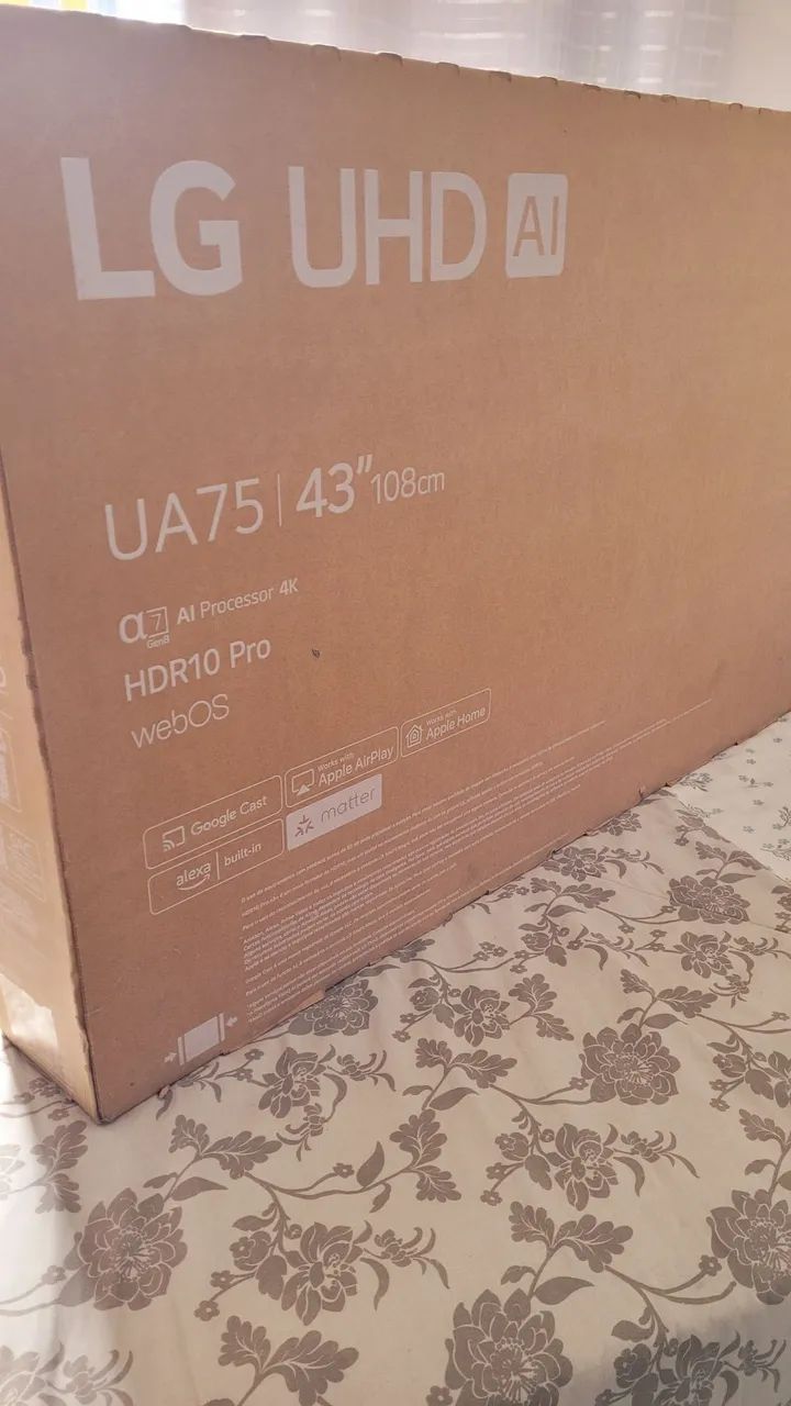 Smart TV 4K 43 Polegadas LG Nova - Foto 5