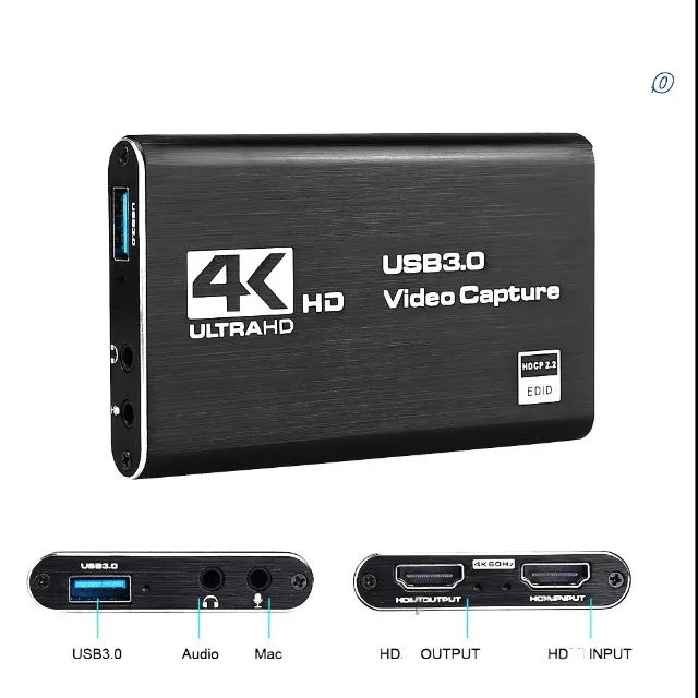 Placa de captura de vídeo USB 3.0 4K  - Foto 2